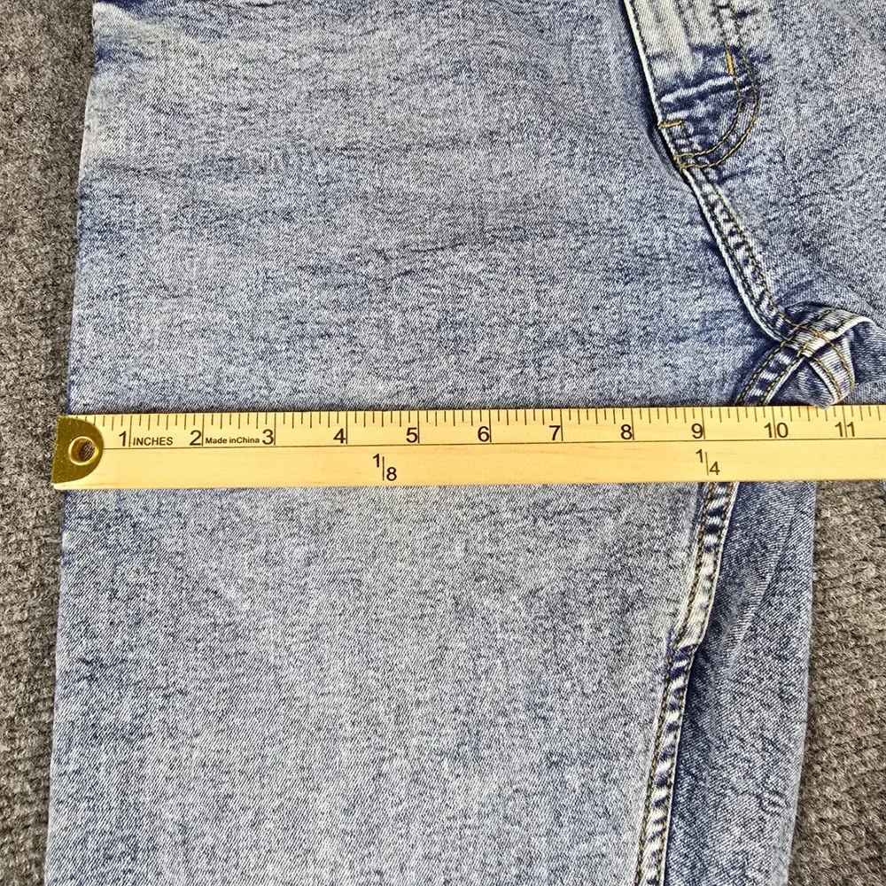 Element Mens Slim Fit Jeans Light Wash Acid Blue Denim Stretch Pants